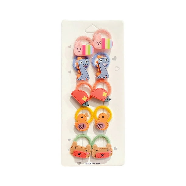 Interesantes accesorios para el cabello de los niños. Bonita cinta para el pelo con dibujos animados. Cinta para bebés. Pequeña goma elástica que no daña el cabello. Accesorios para el cabello.