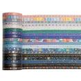 thumbnail image 5 of YUBX Skinny Galaxy Washi Tape Set 30 Rolls Gold Foil Starry Space Decorative Tapes, 5 of 8