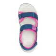thumbnail image 2 of Kamik Unisex Kids' The Jump Sandal Navy/Magenta - HK4254-NMA  NAVY/MAGENTA, 2 of 4