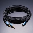 thumbnail image 2 of Cable divisor de audio MillSO hembra a 2 machos TRS de 3,5 mm y 8 pies, 2 of 9