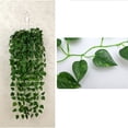 thumbnail image 3 of Plantas Colgantes Artificiales, Vid De Hiedra Falsa, Hojas De Hiedra Falsas Para Pared, Hogar, Habitación, Jardín, Decoración De Boda Serendint HA015192-00, 3 of 5