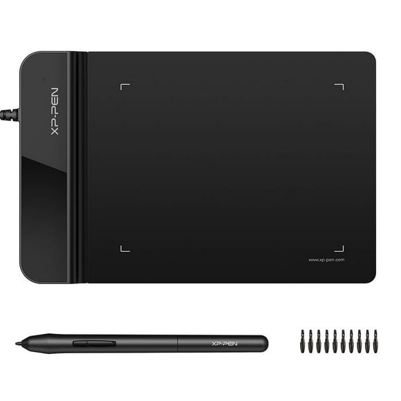 Tableta de dibujo XPPen G430S OSU Tableta de dibujo gráfico con 8192 niveles de presión Lápiz óptico sin batería 4 x 3 pulgadas Ultradelgada para enseñanza en línea de juegos OSU Compatible con Window