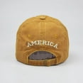 thumbnail image 2 of DQRPSEETB Summer Hats American American Old Flag Adult Classic Letter Washed Baseball Sunshade Baseball Caps Sun Hats, 2 of 6