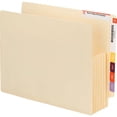 thumbnail image 2 of Smead End Tab Convertible File Pockets Letter - 8 1/2" x 11" Sheet Size - 5 1/4" Expansion - Manila - Manila - 4.37 oz - Recycled - 10 / Box, 2 of 2