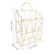 thumbnail image 2 of unbranded Repisa Montada En Pared De Hierro Para Almacenamiento Y Decorativo, 2 of 8