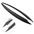 thumbnail image 6 of Abs Gloss Black Front Headlight Eyelid Eyebrow Cover Trim for Cars, Easy Installation, 6 of 8