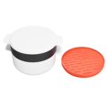 thumbnail image 1 of Microwave Oven Special Lunch Box 4 Layer Round Microwave Steaming Container For Kitchen Microwave, 1 of 14