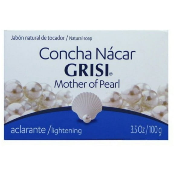 Grisi Natural Mother Of Pearl Soap, 3.4 oz (Pack of 6)