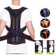 thumbnail image 2 of Corrector de postura de espalda, soporte de clavícula encorvada y Hundida, entrenador de espalda ajustable, soporte Lumbar de hombro y columna vertebral, 2 of 4