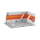 thumbnail image 2 of Vitrina de estacionamiento a escala 1/24 para simulación de juguete de modelo de coche de aleación naranja, 2 of 8