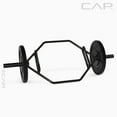 thumbnail image 2 of CAP Barbell 2" Olympic Combo Hex Trap Deadlift Weight Bar, Black, 2 of 6