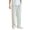 Beige, variant on Kureaily Men's Spring And Summer Linen Casual Pants Solid Color Linen Trousers Elastic Waist