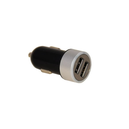 mini pocket sized lighted car charger with double USB power ports 2.4 Amp 12W designed for the Nike Fuelband