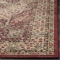 thumbnail image 3 of Safavieh Lavar Kerman Kerman Bordered Area Rug, Creme/Red, 5'1" x 7'6", 3 of 8