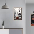 thumbnail image 3 of Vintage Placa Metal Estaño Pintura Signos Platos Vino Rectangular Pared Arte Cartel Likrtyny Arte Deco, 3 of 9