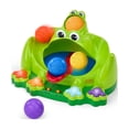 thumbnail image 1 of Juguete para jugar a la pelota Bright Starts Poppin' Ball Frog a partir de 6 meses, 1 of 9