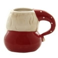 thumbnail image 2 of Transpac 5.00In Christmas Figural Mug, Ceramic, Hot Cocoa Drink Y4835 Santa, 2 of 2