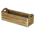 thumbnail image 3 of Rectangular Wooden Box Planter, 3 of 3