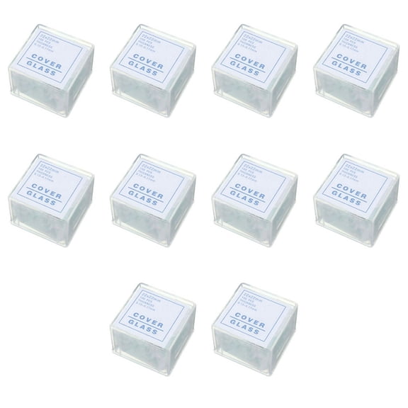 1000Pcs Transparent Slides Coverslips Coverslides 22X22mm for Microscope