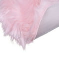 thumbnail image 3 of Faux Fur Area Rug Luxuriously Soft and Eco Friendly Heart 2' X 3' Pink, 3 of 5