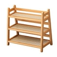 thumbnail image 2 of Baoblaze Syrup Bottle Display Rack Coffee Station Organizer for Desktop Wood Color, 2 of 8