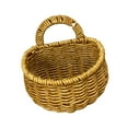 thumbnail image 3 of Cesta de almacenamiento de ratán sintético para decoración del hogar, cesta colgante multifuncional. S, 3 of 9