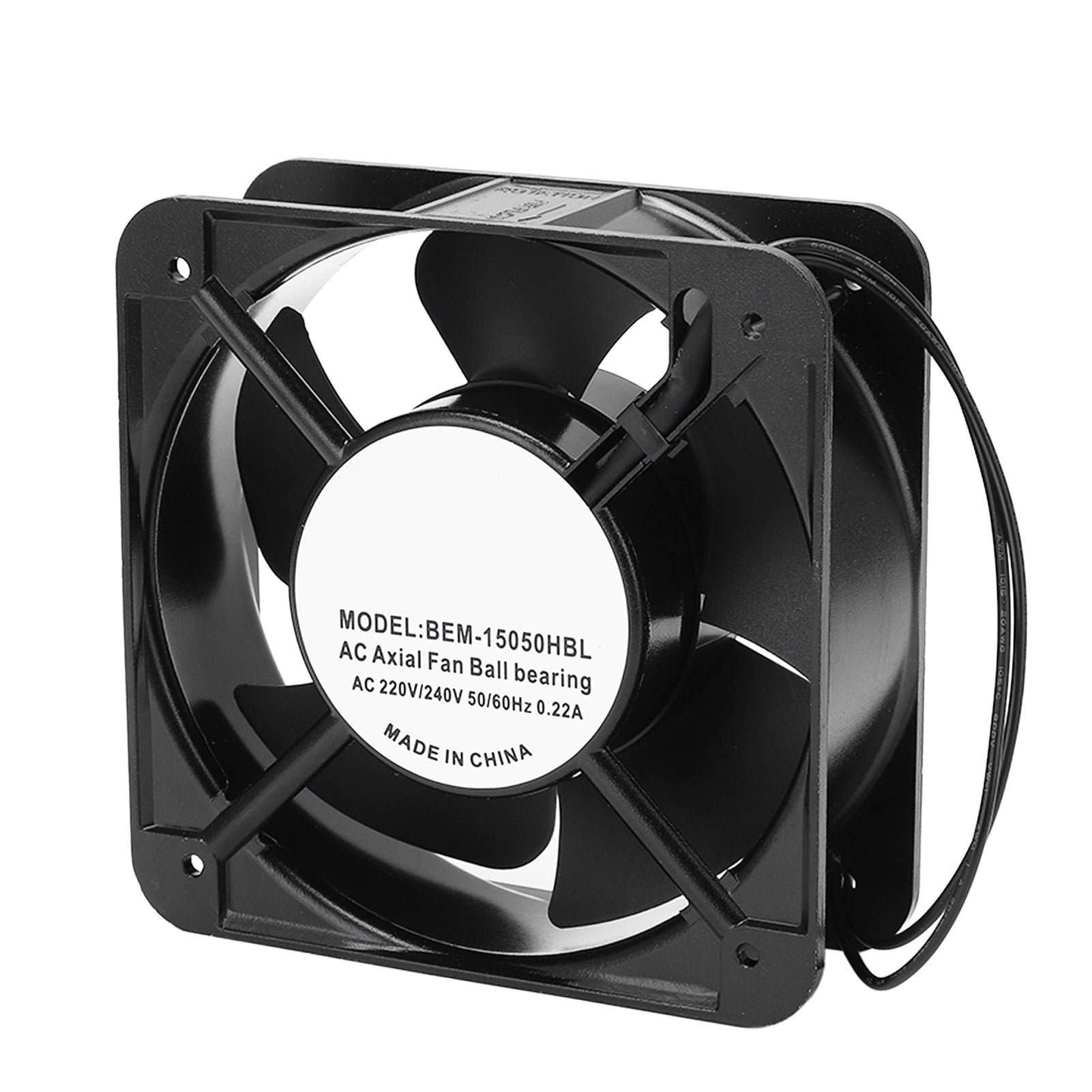 AC Axial Fan, Cooling Fan High Toughness Big Airflow 2500RPM Oxidation