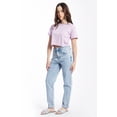 thumbnail image 2 of Mom jeans de mezclilla Juvenil, 6850 (Mezclilla tono claro) azul 11, 2 of 3