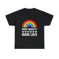 thumbnail image 3 of LGBT More Equality More Love Shirt LGBTQ Gay Lesbian LGBT Womens Plus Size Tops, 3 of 8