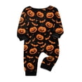 thumbnail image 4 of 2026 Matching Family Halloween Pajamas Set, Fall Sleepwear, Ghost & Pumpkin Printed Holiday Sleepwear, Soft Loungewear PJs Outfit, 4 of 4