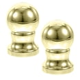 thumbnail image 4 of Golden ABS Flagpole Finial Balls for Daily Use 2Pcs Lightweight Decorative Replacements, 4 of 9