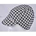 thumbnail image 3 of Comeaux Caps Casquette de Soudage Réversible Pied-de-Poule Noir et Blanc Taille 8, 3 of 4