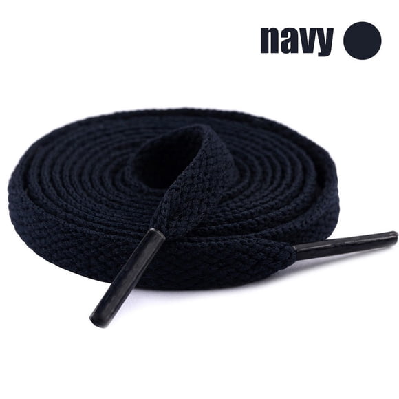 EGNMCR Flat Coloured Shoe Laces 10+ Colours Shoelaces Football Trainer Shoes Adult flat bottomed polyester shoelaces