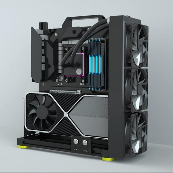 Funda PC Creative Assembly Frame Test Bench Open Air Frame