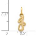thumbnail image 2 of 14K Yellow Gold 14ky Casted Initial J Charm, 2 of 2