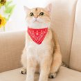 thumbnail image 4 of Xingzhi Red Pet Scarf With Multiple Sizes Available For Dogs Of All Breeds Adjustable Buckles Dog Bandanas red M 1Set, 4 of 6