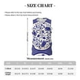 thumbnail image 4 of Sikiie Blue And White Porcelain Pattern Basketball Jersey Reversible Men's Mesh Athletic Sports Shirts Training Practice S-4XL4X-Large, 4 of 6