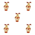 thumbnail image 1 of Baohd Élégant Flacon de Parfum Libellule Rechargeable Cadeaux Robustes et Durables en Alliage de Zinc et Verre Rouge 5Set, 1 of 6