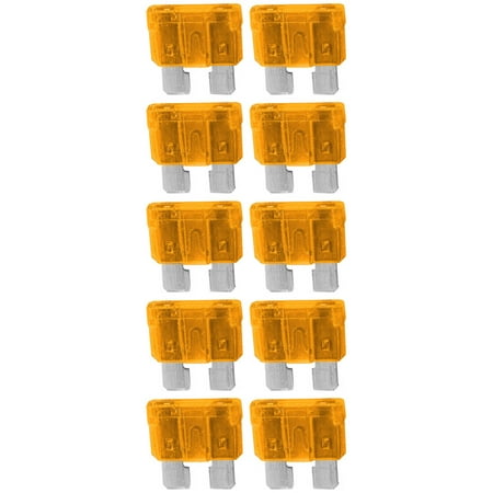 1/4 Inches 10 Fuses - Audiopipe ATC FUSE 5 AMP; 10 PACK BLISTER