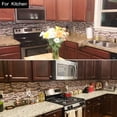 thumbnail image 2 of 10-Sheet Peel and Stick Wall Tile, Self-Adhesive Kitchen Backsplash in Sandstone (Thicker Design), 2 of 5