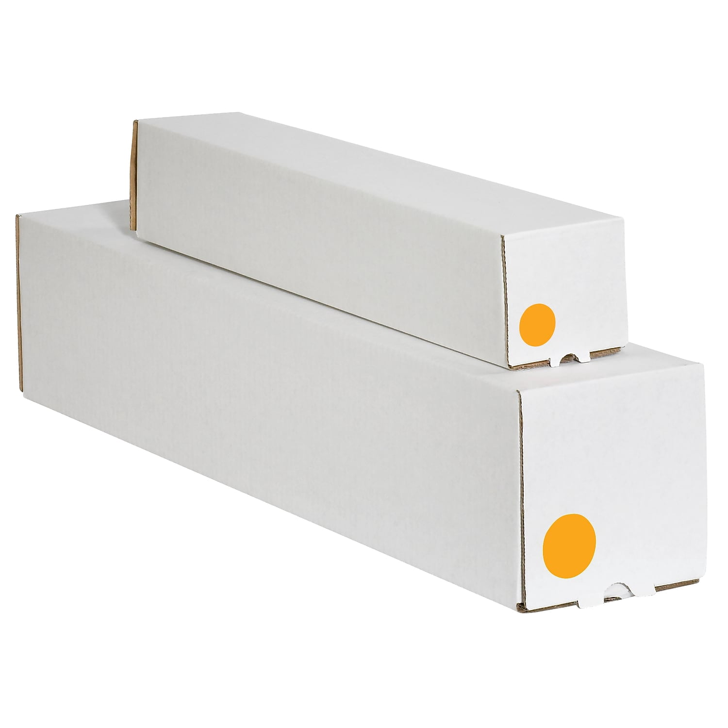 Tape Logic Inventory Circle Labels 3" Fluorescent Orange 500/Roll DL614H