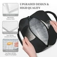 thumbnail image 6 of Naloa Astronaut Sitting On Mercury Planet Print Lunch Bag for Women Men,Insulated Lunch Box for Adult,Reusable Lunch Tote Bag for Work, Picnic or Travel, 6 of 9
