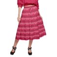 thumbnail image 1 of Moomaya Jupe en Coton avec Taille Élastique à Enfiler Jupe Évasée Imprimée Tenue d'Été, 1 of 5