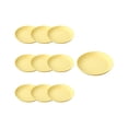 thumbnail image 2 of JZCHUNTOY Household Serving Plate 10 Pieces, Shatterproof Lightweight Food Grade Snack Dish, Heat Resistant Easy to Clean Round Appetizer Plate, Dinnerware for Fruits, Snacks, Daily Meals, 2 of 6