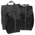thumbnail image 1 of 3 bolsas de almacenamiento de zapatos con cremallera, bolsas de viaje para zapatos, bolsas de tela Oxford, organizador de zapatos portátil para mujeres y hombres., 1 of 6