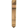 thumbnail image 2 of Ekena Millwork 4"W x 16"D x 28"H Balboa Arts & Crafts Rough Sawn Bracket, Western Red Cedar, 2 of 4