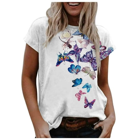 

Corset Top Long Sleeve Workout Tops for Women Fashion Woman Causal Rounk Neck Printing Blouse Short Sleeve T-Shirt Summer Tops Valentines Shirts for Women Summer Savings White Shirts for Women