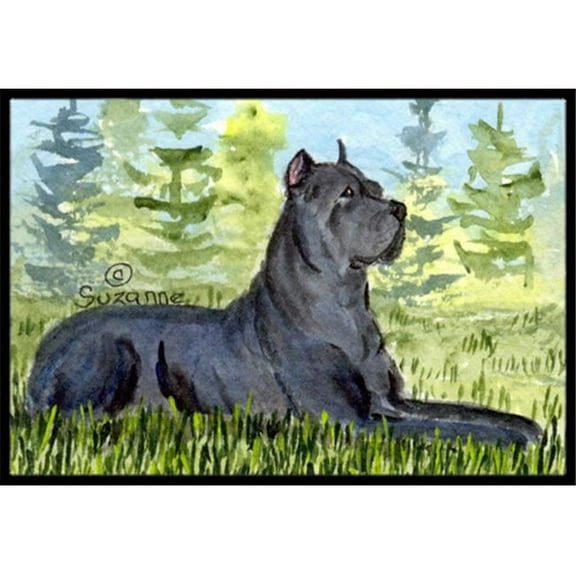 Carolines Treasures  24 x 36 in. Cane Corso Doormat