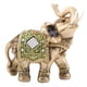 thumbnail image 1 of Elefante Feng Shui, estatuilla de elefante verde Lucky Feng Shui Estatua de elefante Feng Shui multifuncional, 1 of 9