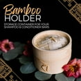 thumbnail image 2 of Viori Natural Bamboo Bar Holder, Shampoo, Conditioner and Soap Bar Holder, 2 of 6